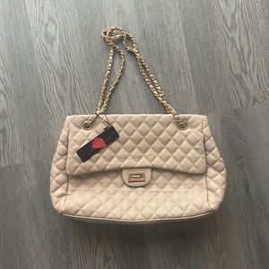 Fashion Nova Tell It Like It Is handbag in nude